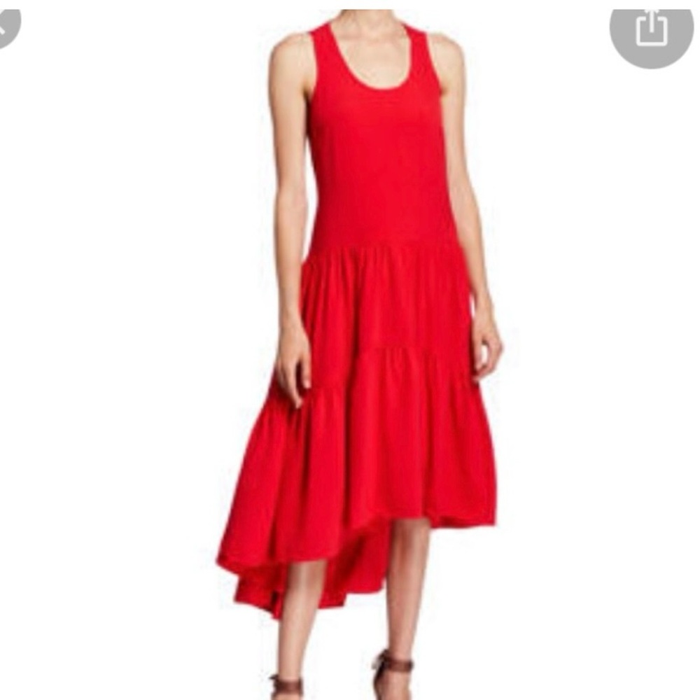 Catherine Malandrino Flounce
Midi Dress